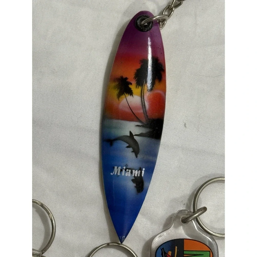 Lot Of 5 Myrtle Beach‎ South Carolina Keychains